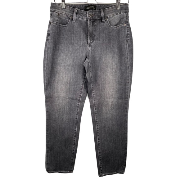 TALBOTS SLIM ANKLE JEANS - NOIR WASH - CURVY FIT | Size: 4 - Picture 3 of 10